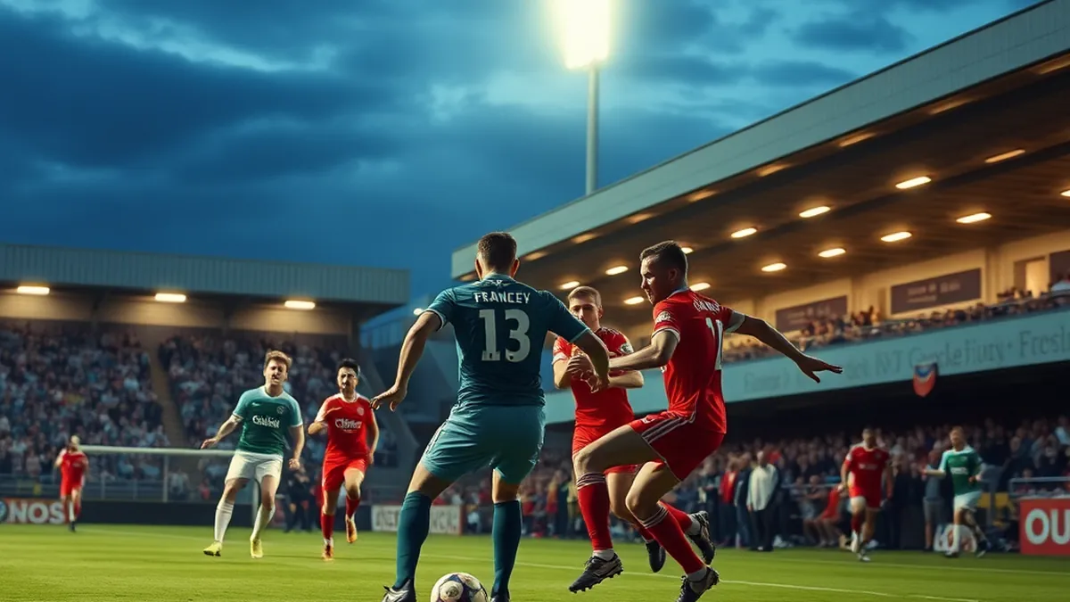 S. Francey shines as Portadown clinches crucial win