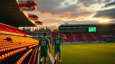 Portadown fan hails medical team following horrific incident