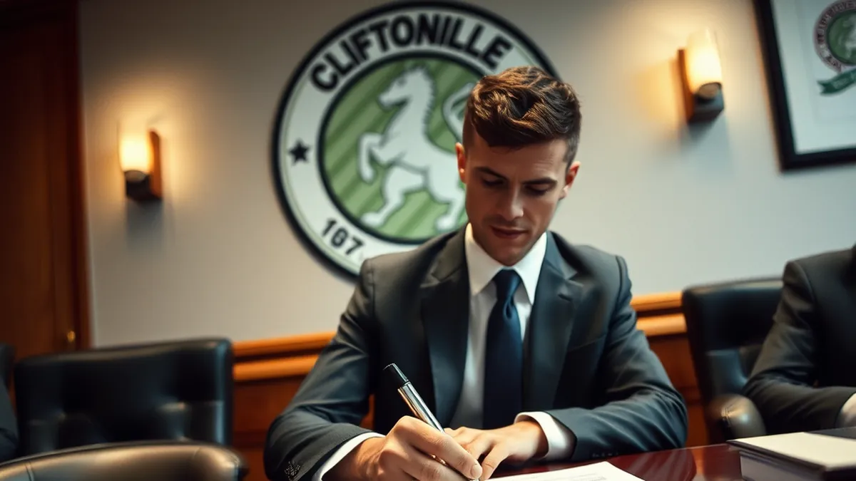 Portadown boost attack with Cliftonville striker signing